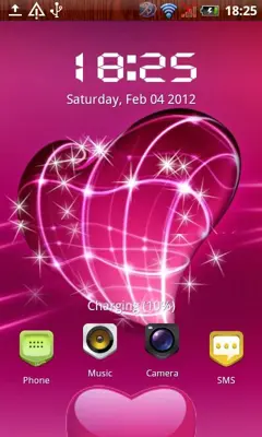 SweetHeartFreeMagicLockerTheme android App screenshot 2